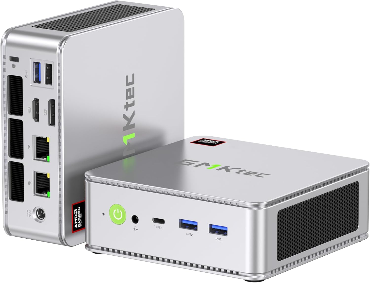 GMKtec K8 Gaming Mini PC with AMD Ryzen 7 and Dual LAN