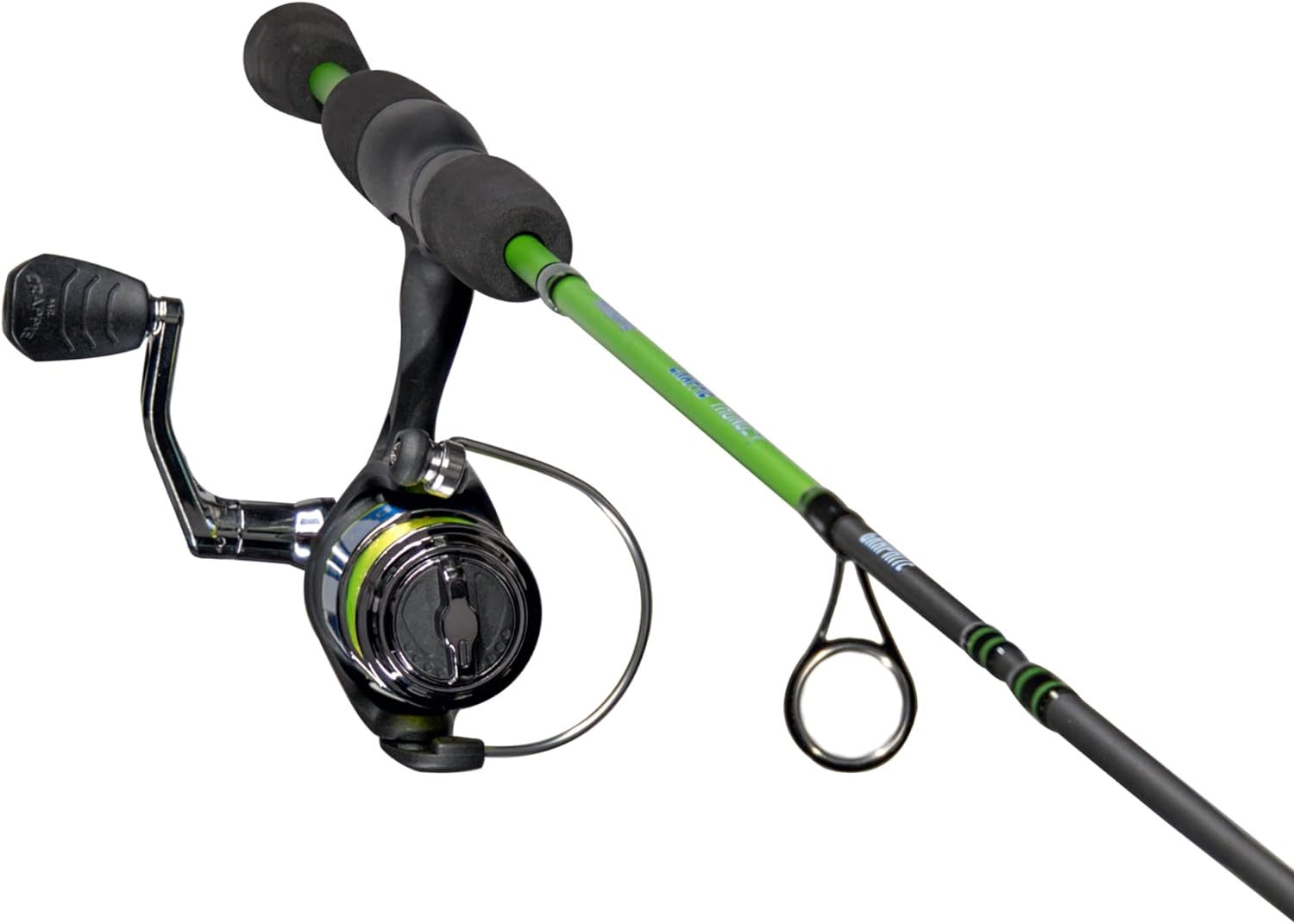 Lew's Crappie Thunder Combo: IM6 Graphite, Dual Retrieve, Green