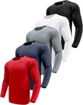 Men's Performance Long Sleeve T-Shirts for Gym and Outdoor Use