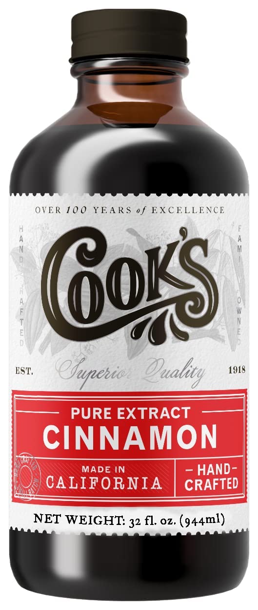 Cook's Pure Cinnamon Extract for Baking and Cooking Needs