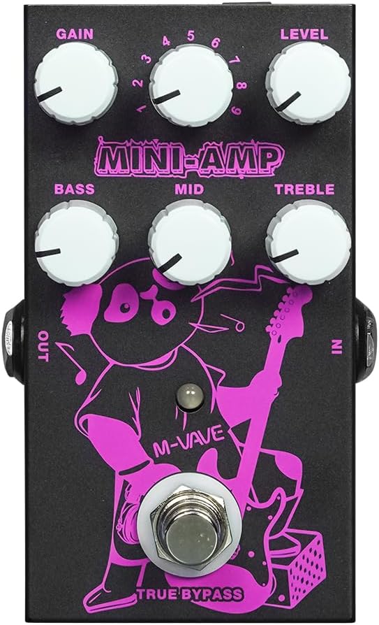 Mini-Amp with 9 Effects | M-VAVE Guitar Pedal