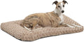 MidWest QuietTime Deluxe Mocha Ombre Swirl Pet Bed - Crate-Ready