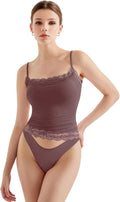 SUUKSESS Women Lace Double Lined Camisole Top - Soft Slimming Cami Y2k