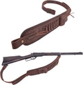 Leather Ammo Holder Rifle Sling for Hunting and Shooting Needs