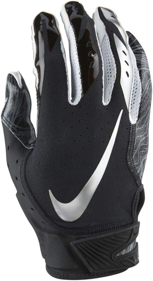 Nike Vapor Jet 5.0 Football Gloves - XL Black/Chrome