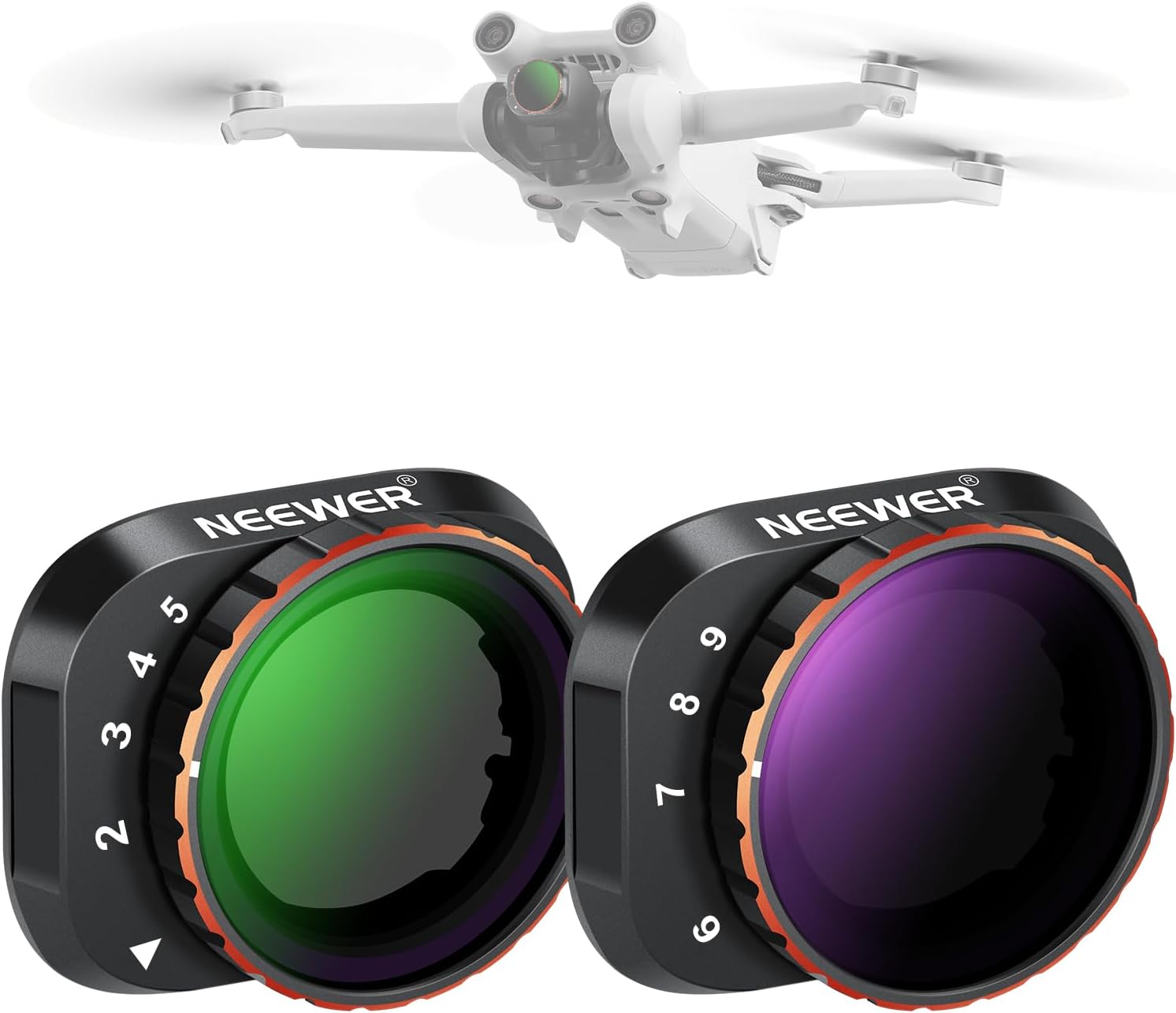 NEEWER Variable ND Filter Set for DJI Mini 3 Pro Aerial Shots