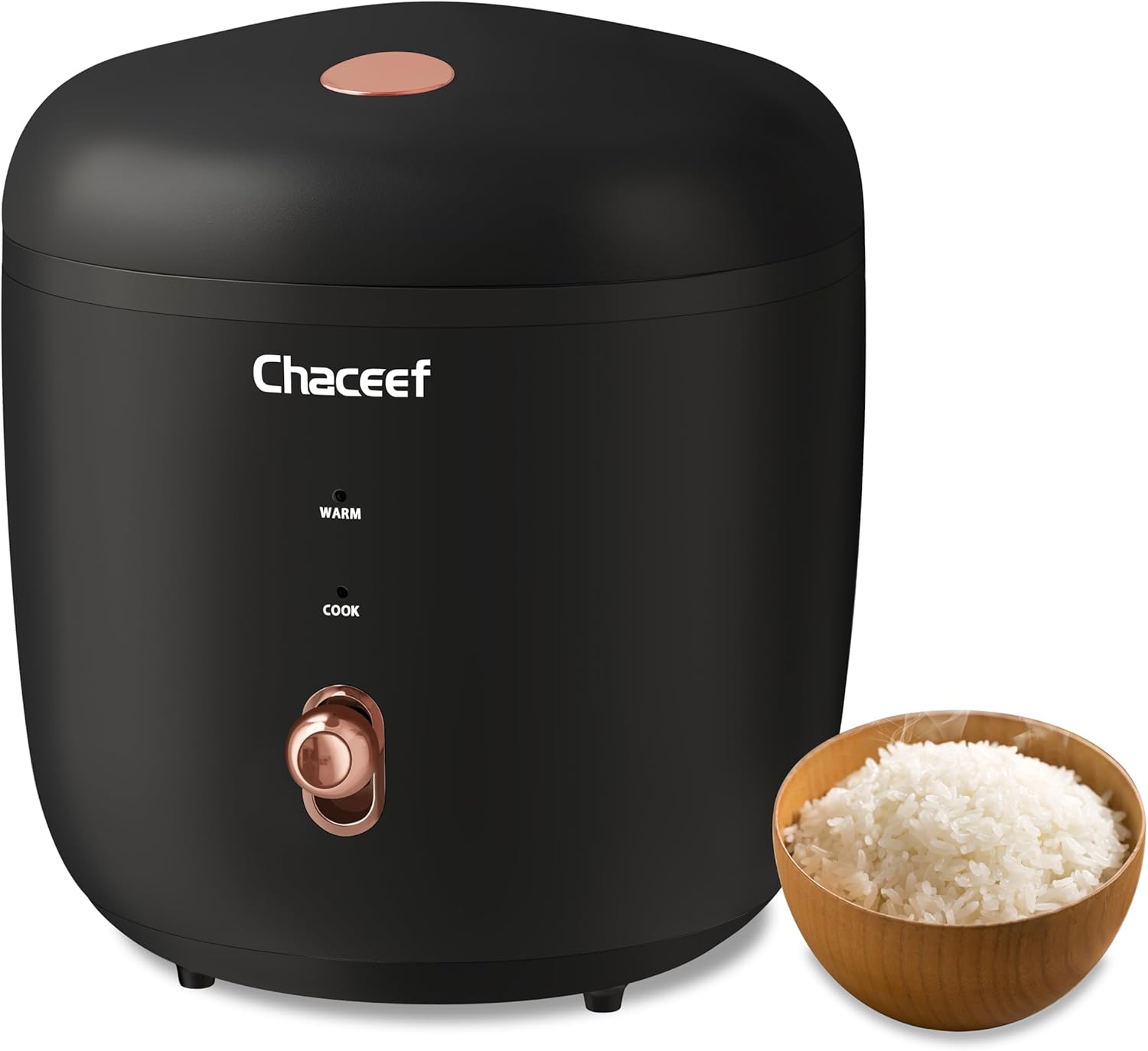CHACEEF Mini Rice Cooker for Easy Cooking and Versatile Meals