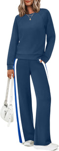 2 Piece Tracksuit Set Women Fall Fashion Lounge Outfit - Cozy Travel