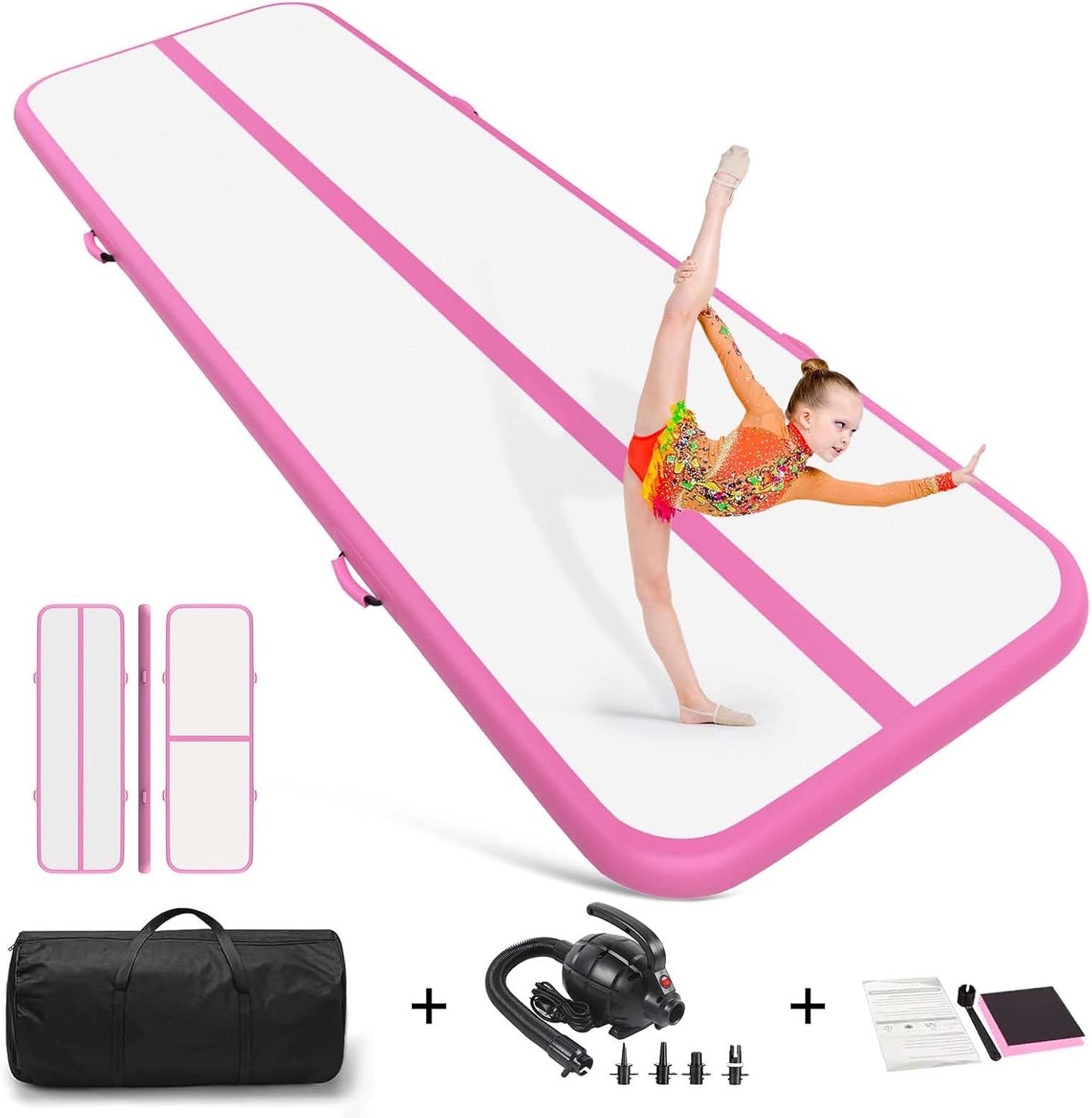 Inflatable Air Gymnastics Mat 4 Thick for Fun Training!