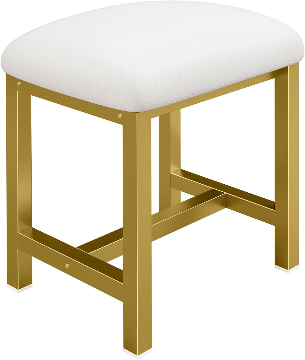 Chic Small Vanity Stool with Cushion for Stylish Spaces
