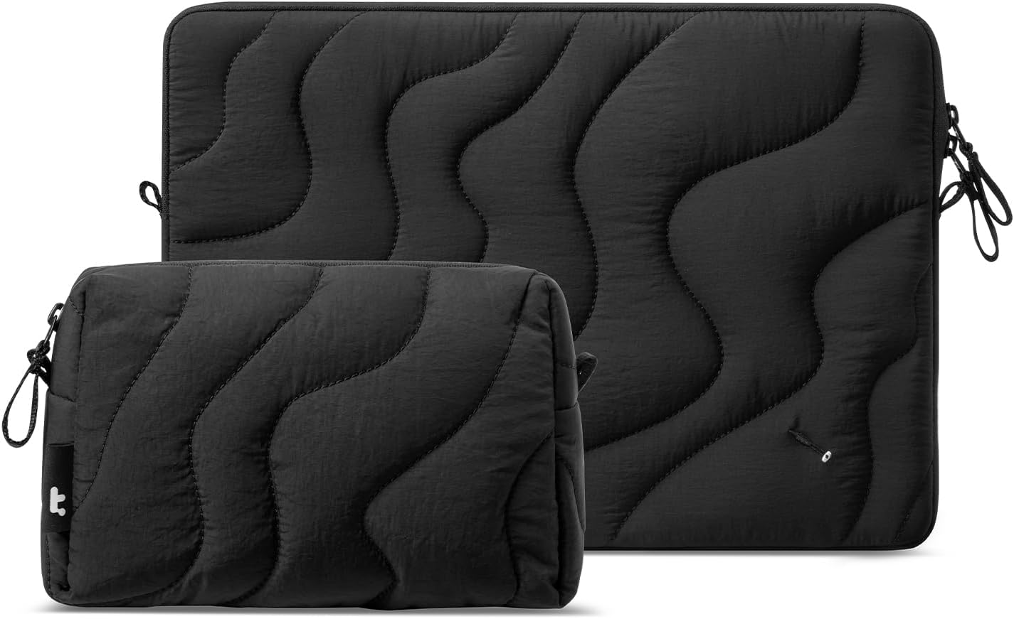 tomtoc 360 Protective Puffy Laptop Sleeve Kit for 14-inch Devices
