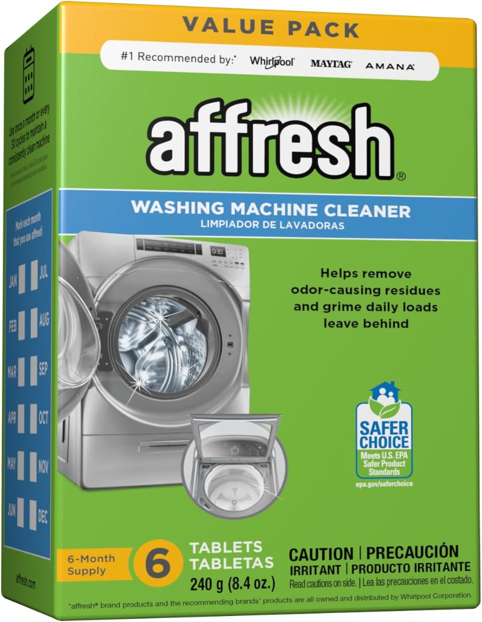 Effortlessly Cleanse Your Washer with Affresh Tablets
