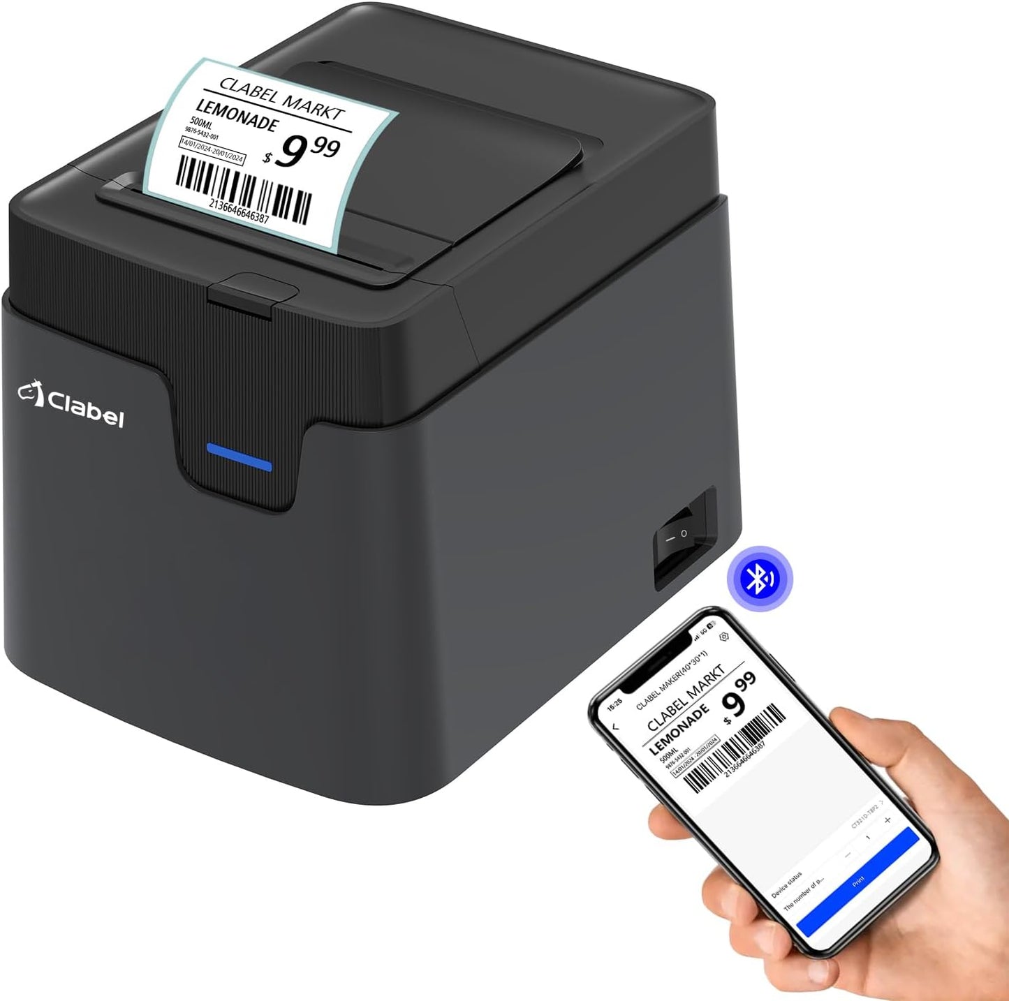 CLABEL Bluetooth Label Printer: Efficient Thermal Printing