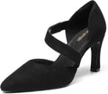 Women's Pointed Toe D'Orsay Pumps - Comfortable 3in Heel
