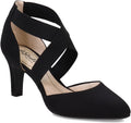 LifeStride Womens Gallery Pump Black 9.5 Wide US - Comfortable Heel