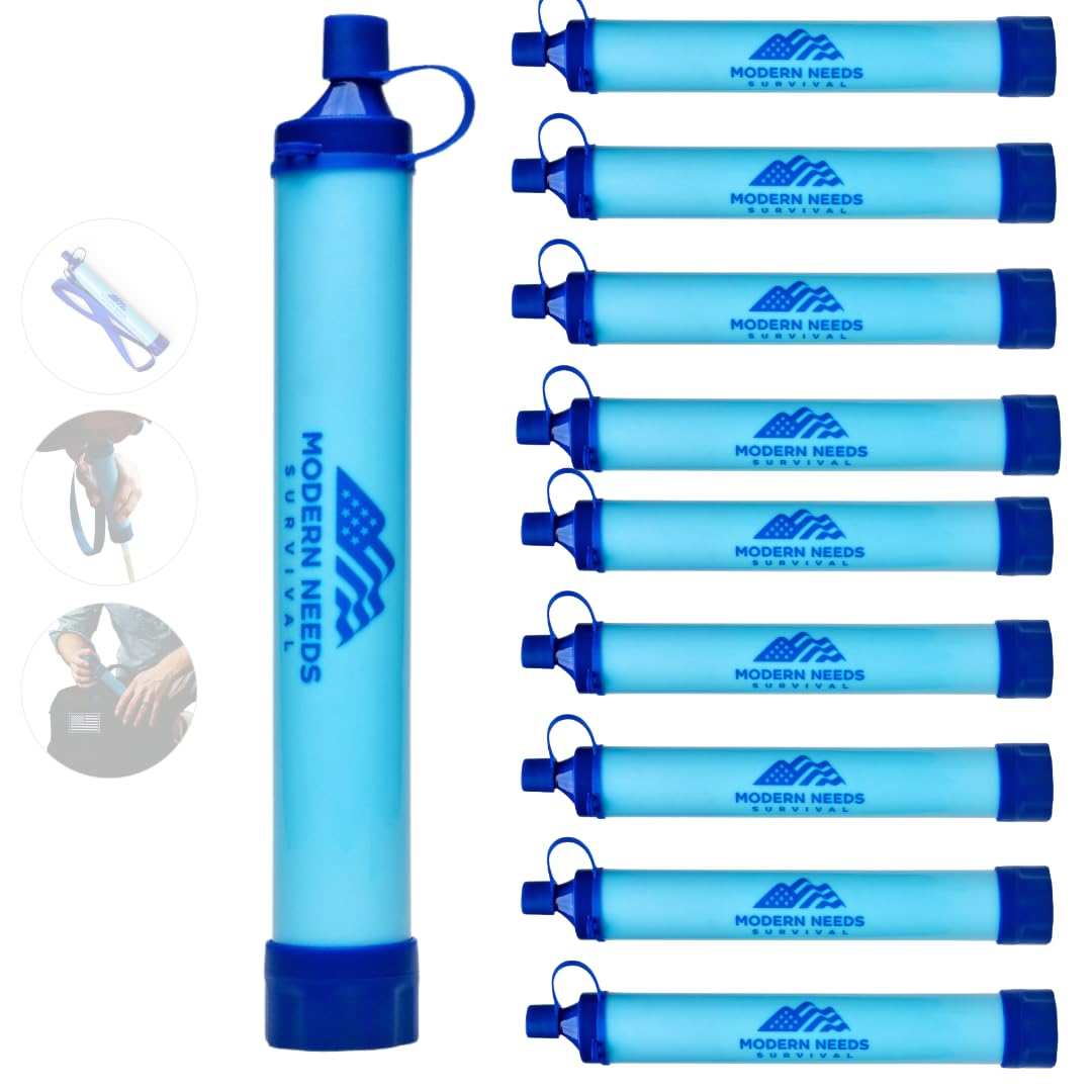 Ready Filter Personal Water Filter Straw for Hiking & Camping