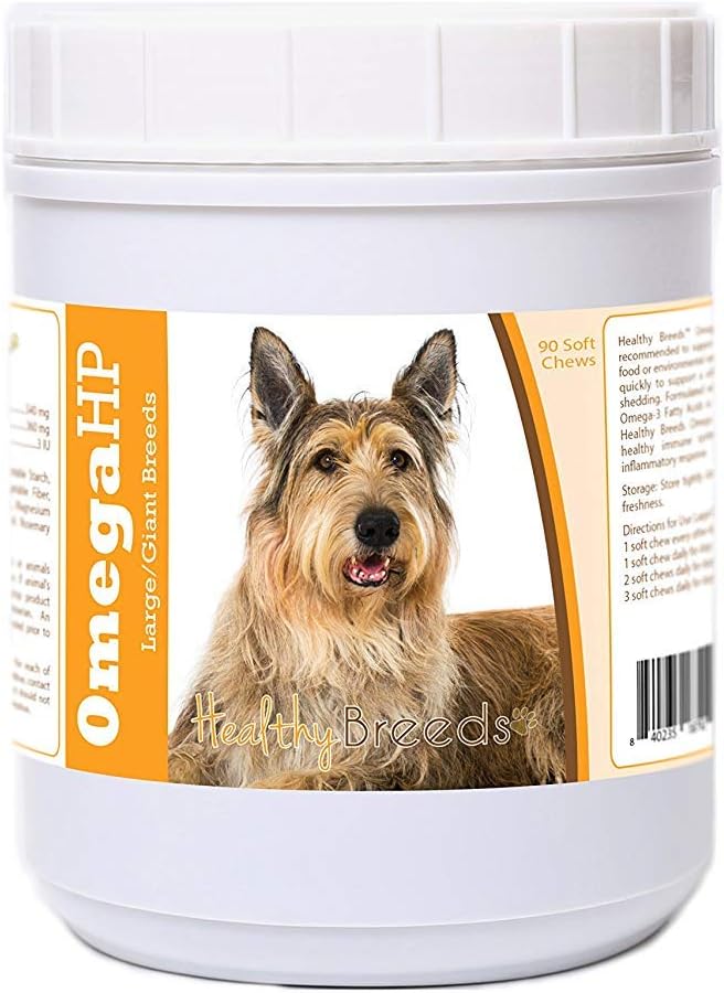 Healthy Breeds Berger Picard Omega HP Fatty Acid Chews for Dogs
