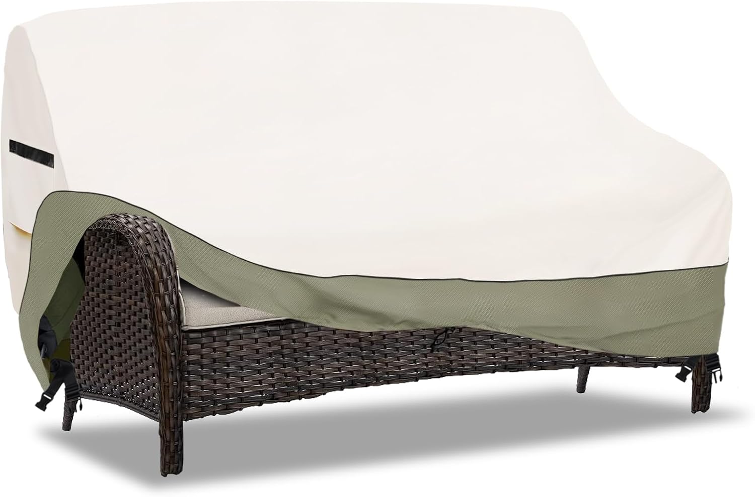 3-Seater Patio Sofa Cover for Outdoor Furniture Protection