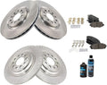 Front & Rear Brake Pad and Rotor Kit for 2016-2021 Jeep Cherokee