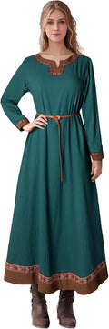 Women's Viking Linen Underdress - Medieval Renaissance Peasant Gown