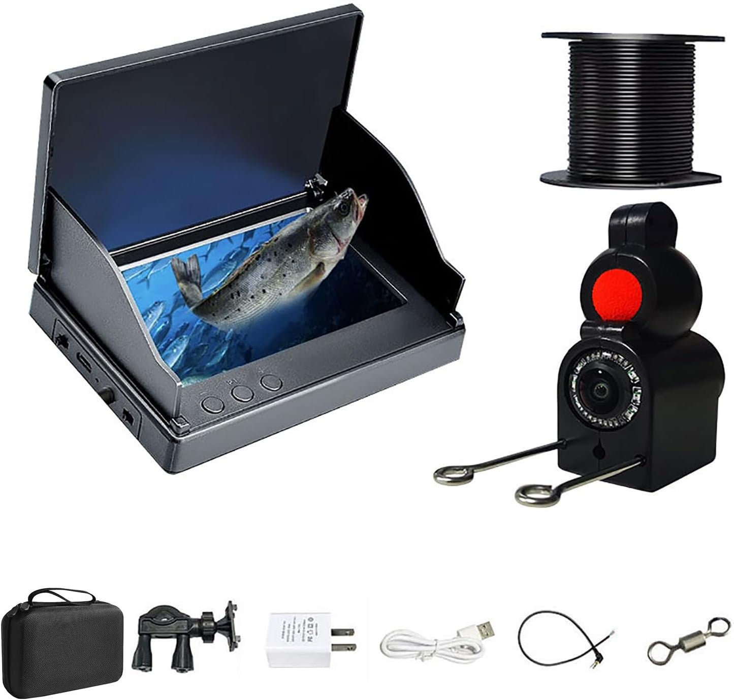 Colitt Underwater Fishing Camera: Ultra-Clear Night Vision, 220 Wide Angle