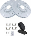 Front Performance Brake Pad & Rotor Kit for 2015-2017 Chrysler 200