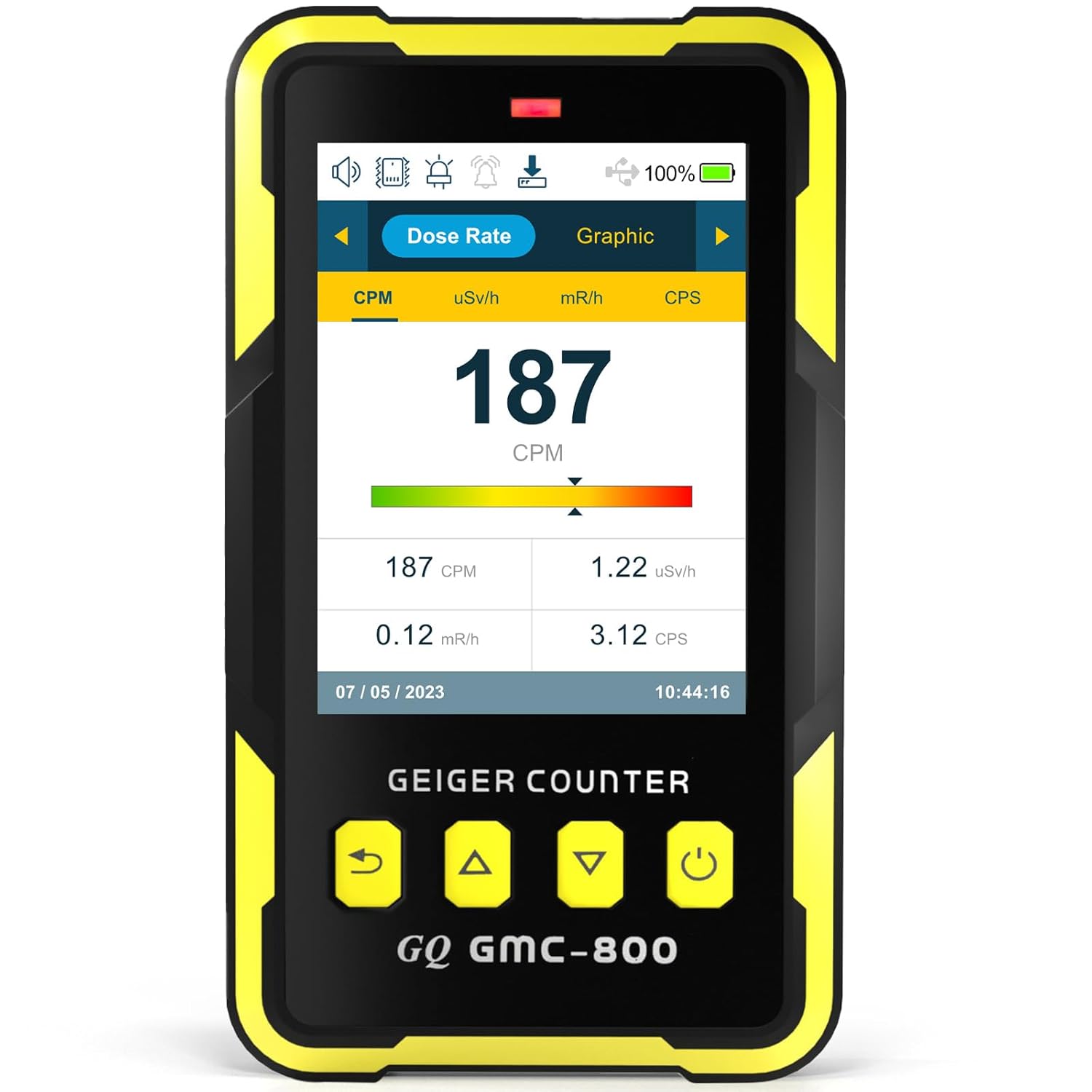 GQ GMC-800 Nuclear Radiation Detector with LCD Display
