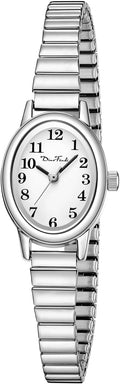 Diaofendi Petite Women's Easy Reader Watch - Classic Stretch Band