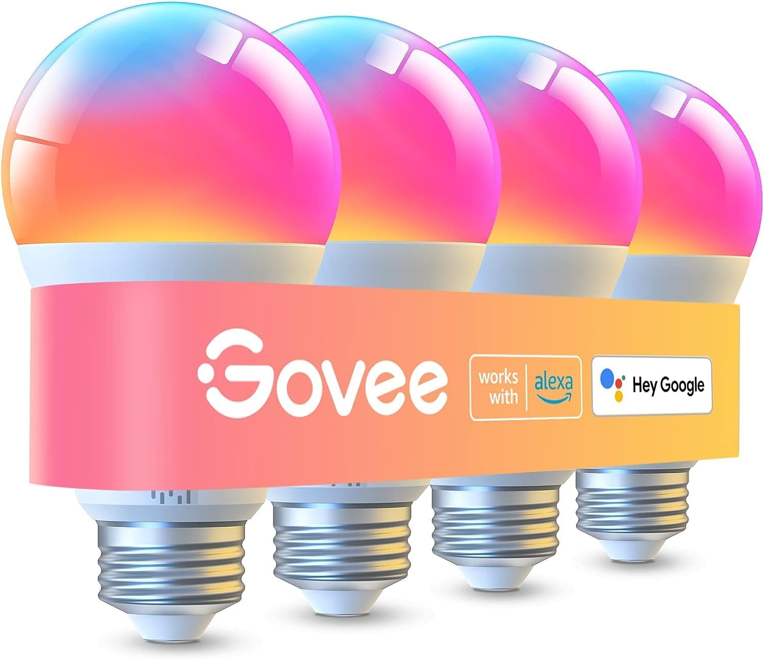 Govee LED Smart Light Bulbs: Color Changing & Dimmable Options