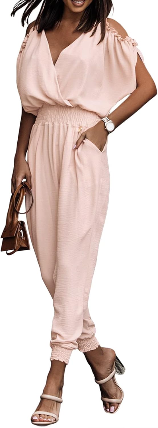 Dokotoo Jumpsuit for Women: Dressy Casual Summer Outfit