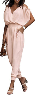 Dokotoo Jumpsuit for Women Cold Shoulder Romper - Flattering Fit