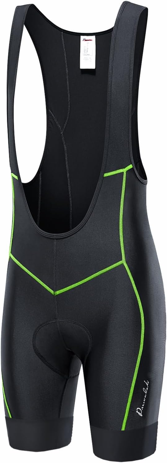 Przewalski Mens 3D Padded Cycling Bib Shorts for Ultimate Comfort