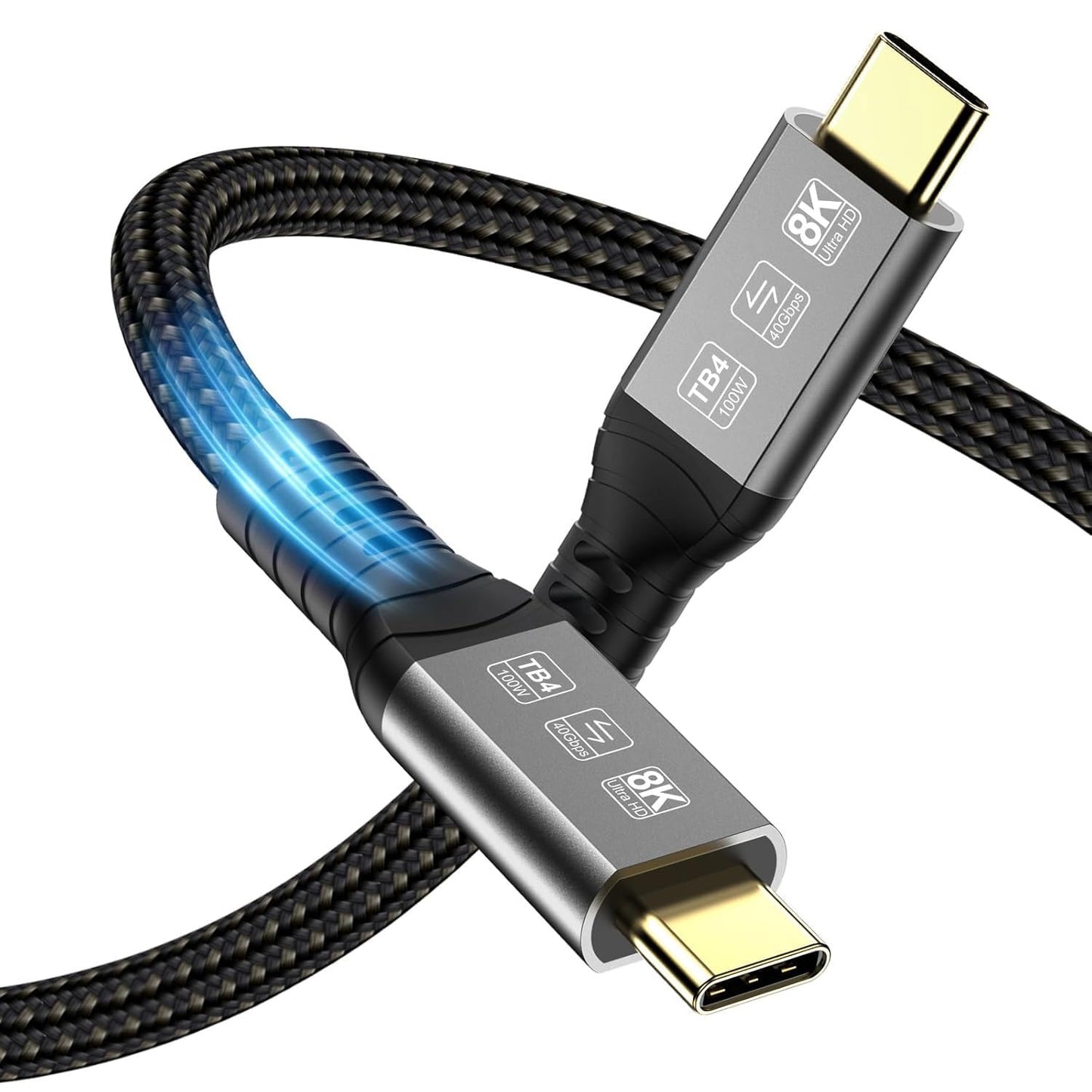 40Gbps Thunderbolt 4 Cable - 6.6ft
