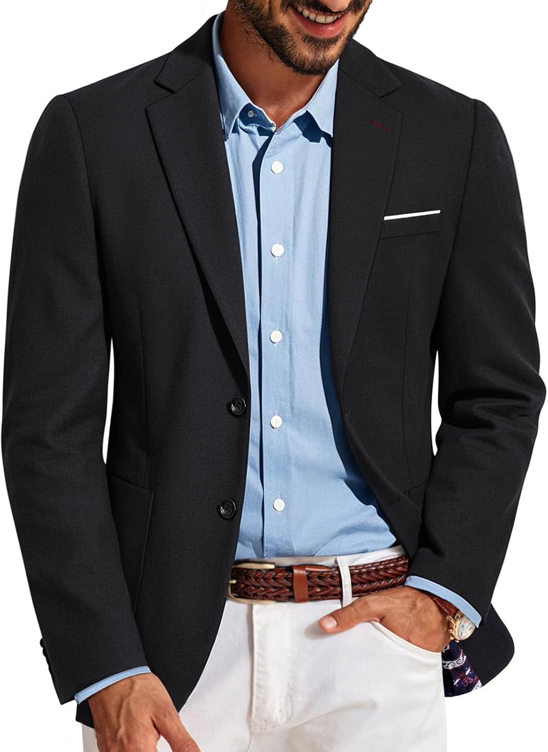Mens Casual Sport Coats Lightweight Blazer for Every Occasion