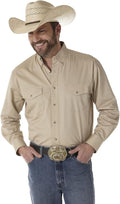 Wrangler Men's Painted Desert Long Sleeve Button Work Shirt Review