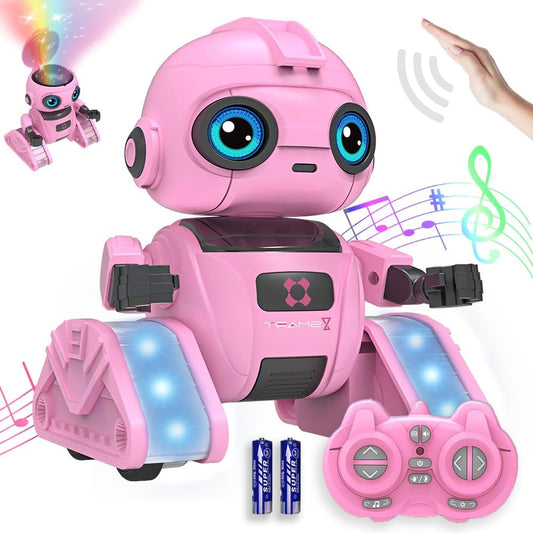 Interactive Starlight Robot Toy for Kids - Music, Dance, Rechargeable!