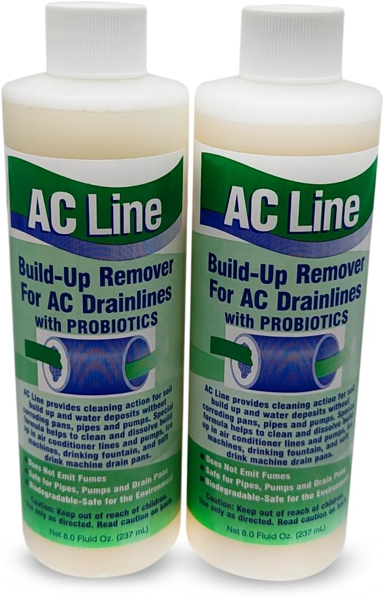 2 Pack AC Line Cleaner - 6 Months Supply - Clear Drain Lines!
