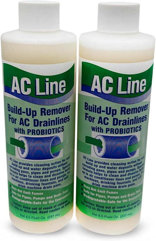 2 Pack AC Line Cleaner - 6 Months Supply - Clear Drain Lines!