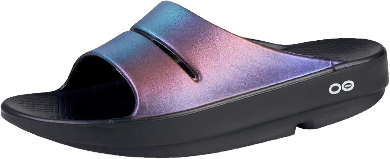OOFOS Women's Ooahh Luxe Slide Slipper for Ultimate Comfort