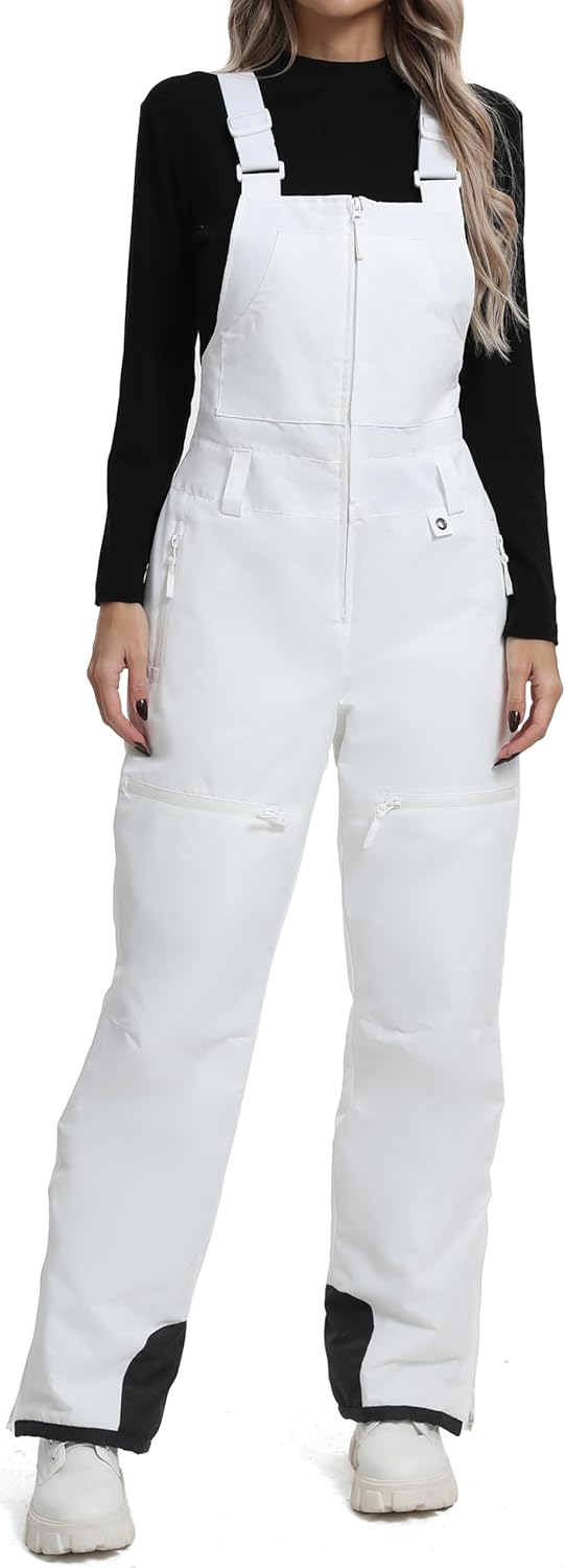 BenBoy Women's Snow Ski Bibs - Waterproof Insulated Pants