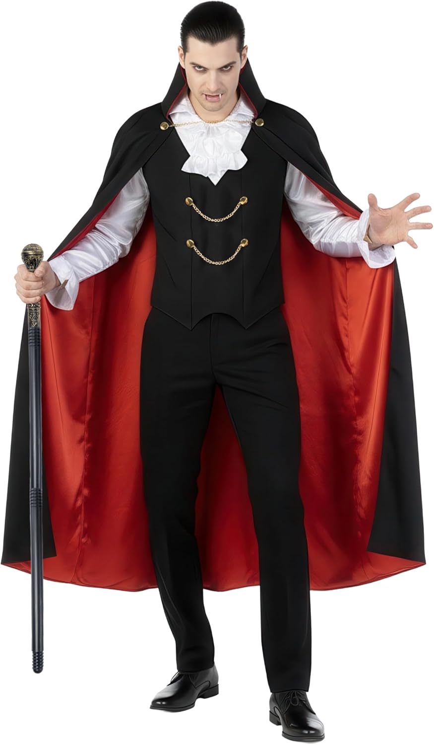 Morph Vampire Costume Men for a Striking Dracula Look