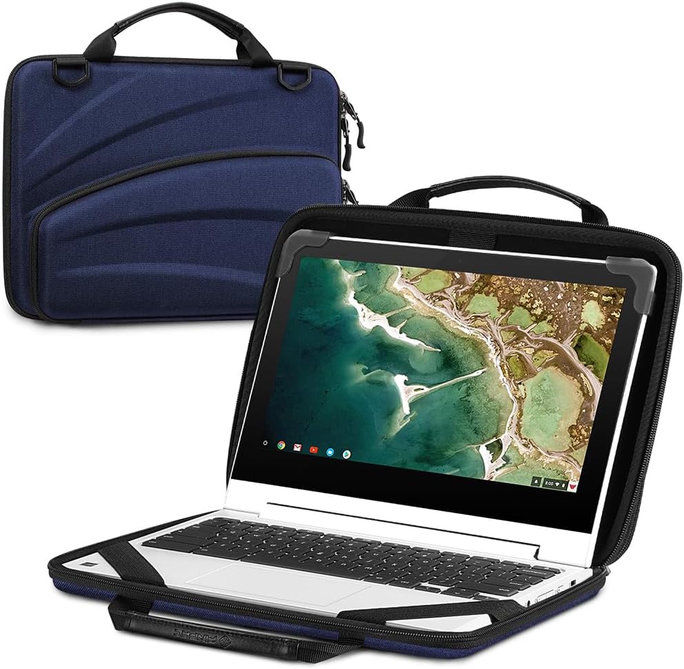 FINTIE 11-11.6 Inch Chromebook Sleeve Case for Laptops