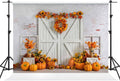 Muslin Photo Backdrop 7ft x 5ft White Plank Brick Wall - Versatile