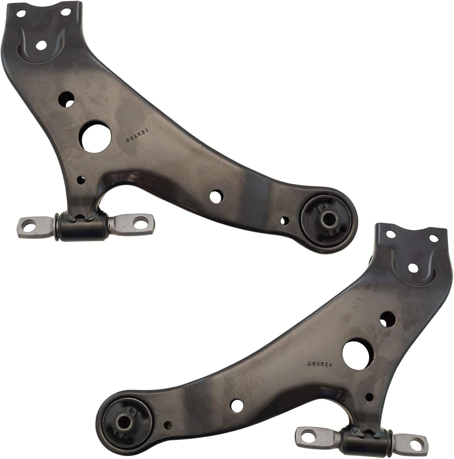 TRQ Front Lower Control Arm Set for Lexus RX350 & Toyota