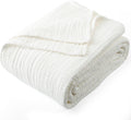Carriediosa 100% Cotton Muslin Throw Blanket Twin 70ft x 80ft