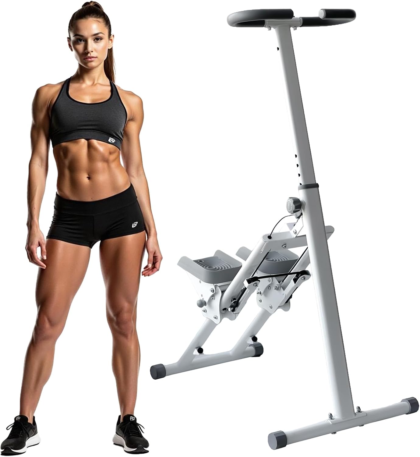 Stair Stepper Folding Vertical Aerobics Exercise Climber