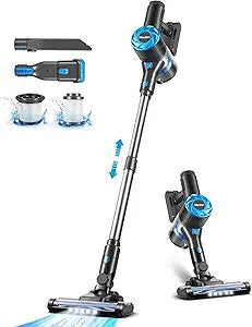 Moolan Cordless Vacuum Cleaner with 28 Kpa Powerful Suction