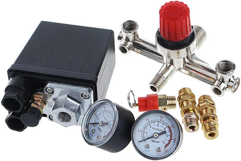 Liyafy Air Compressor Switch Set - Regulate Pressure Easily