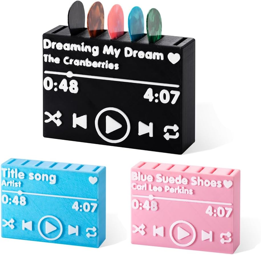 Personalized Guitar Pick Holder - BYFDIY
