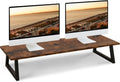TEAMIX 31.5 Dual Monitor Riser - Desktop Organization